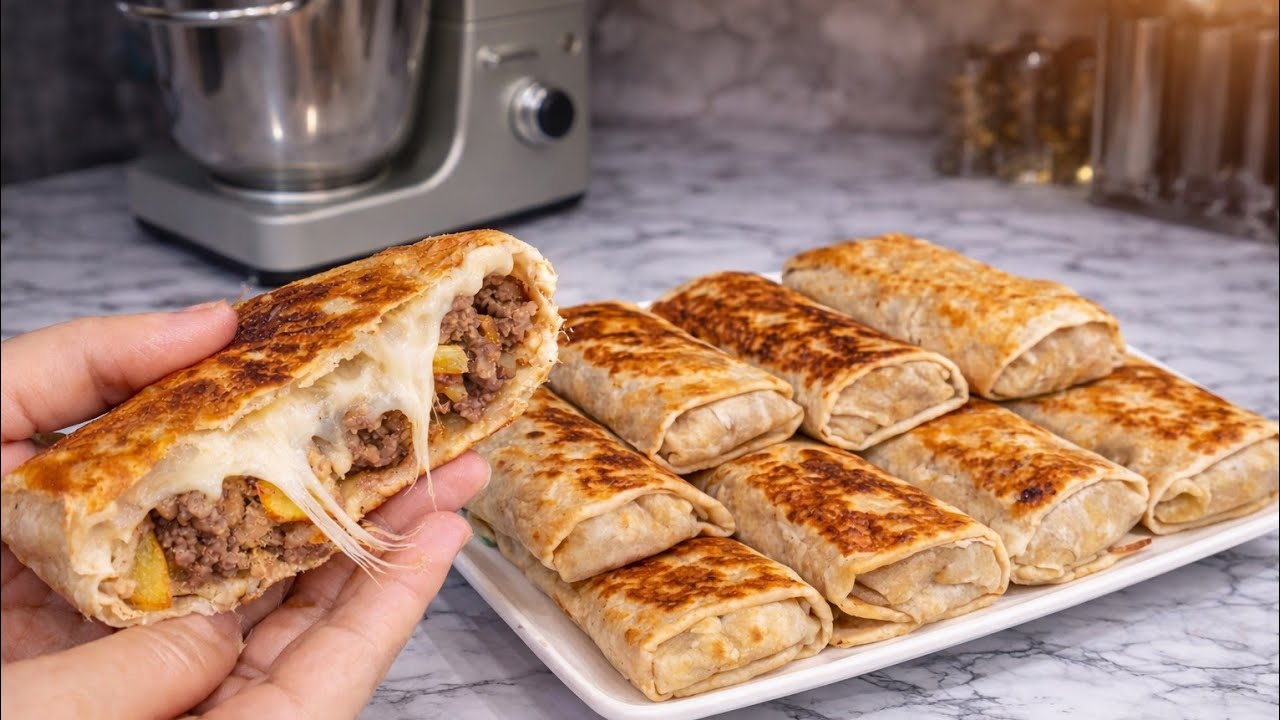 ألذ ميني طاكوس غتدوقي فحياتك 😍 بنين ومعلك يا سلااام… أحسن من ديال المحلات!