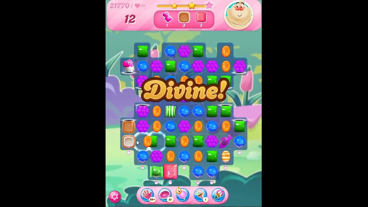 Candy Crush Saga Level 21770 - NO BOOSTERS | SKILLGAMING ✅