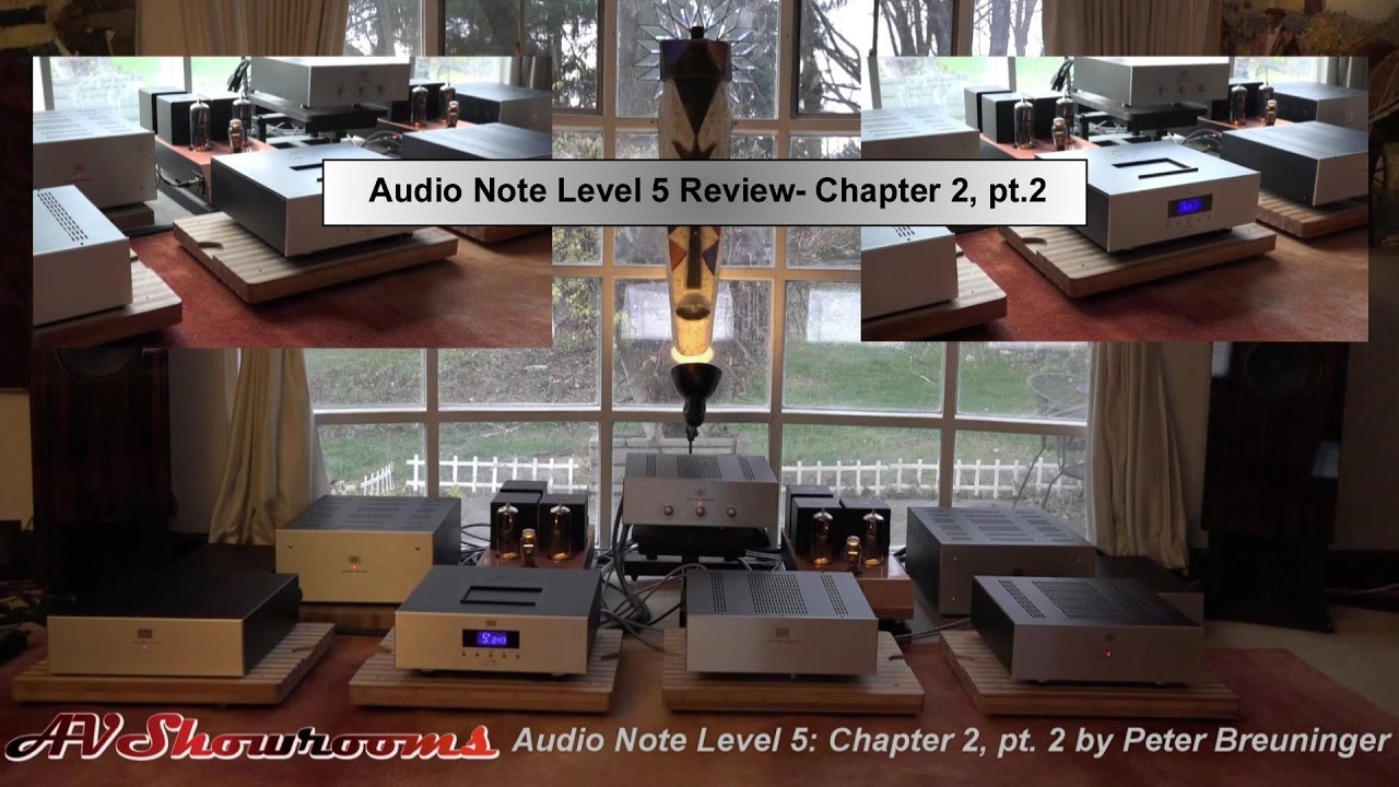Audio Note Level 5 System,  Chapter 2, pt.  2, the Digital System, Specs and Listening Sessi
