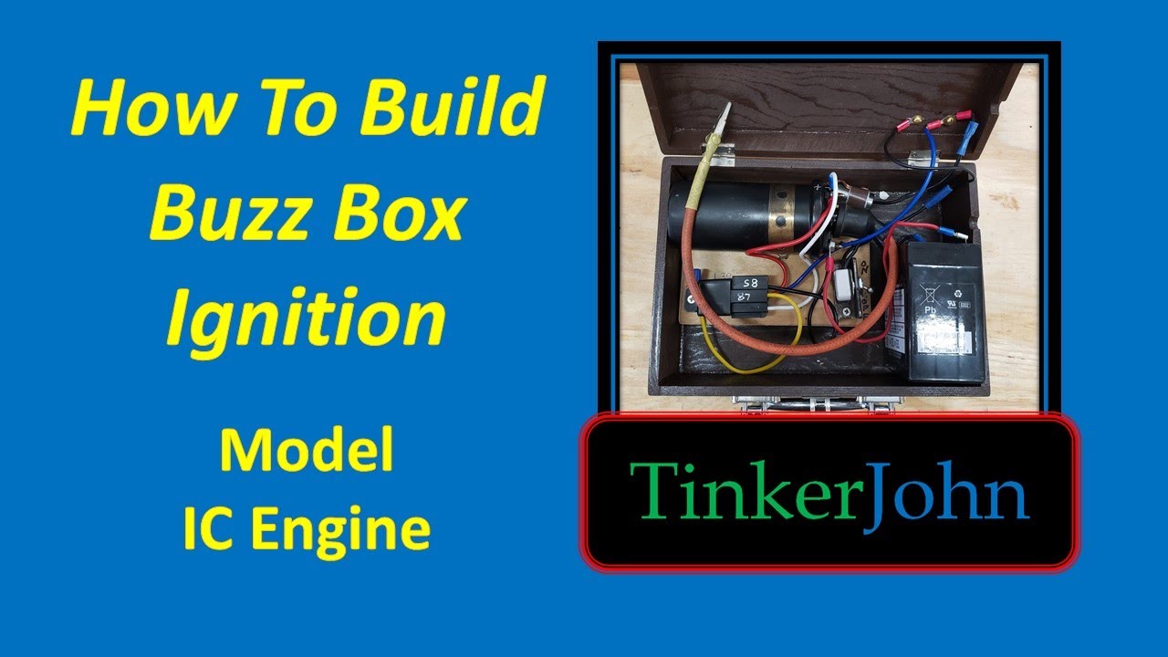 How to Build A Spark Buzz Box for Model IC Engines #icengine