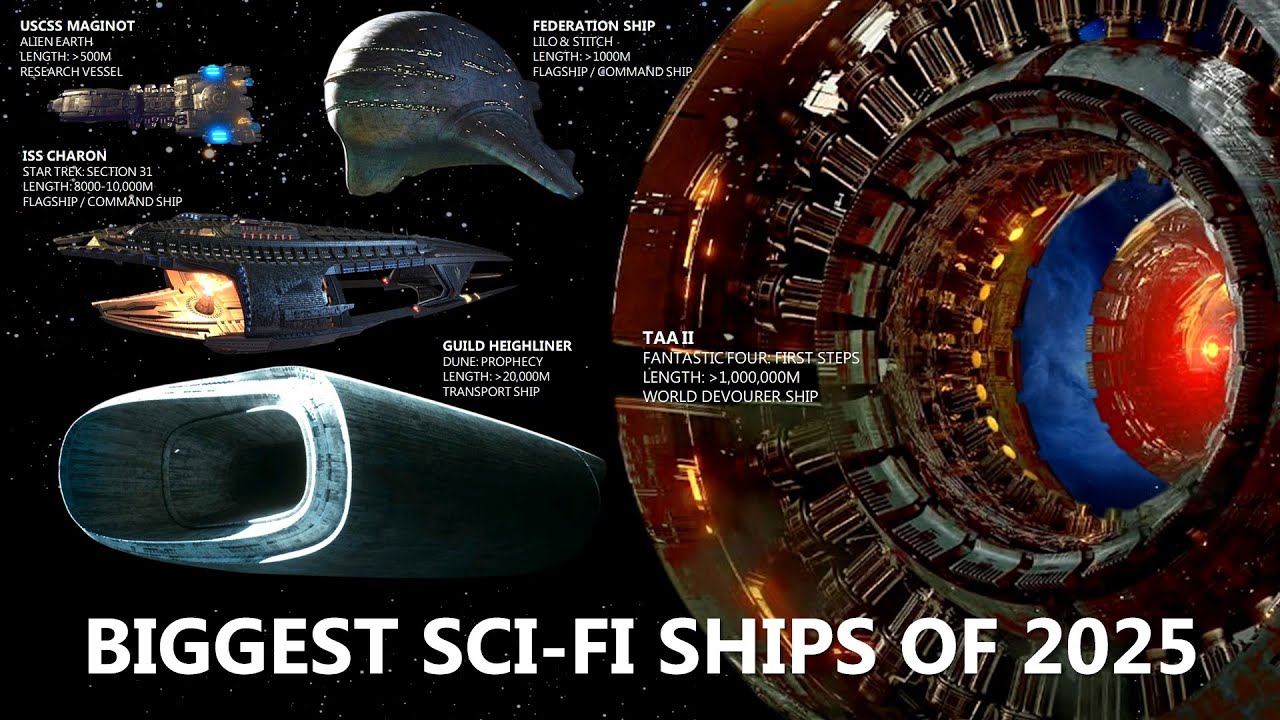 10 Biggest Spaceships of 2025 Movies and Shows