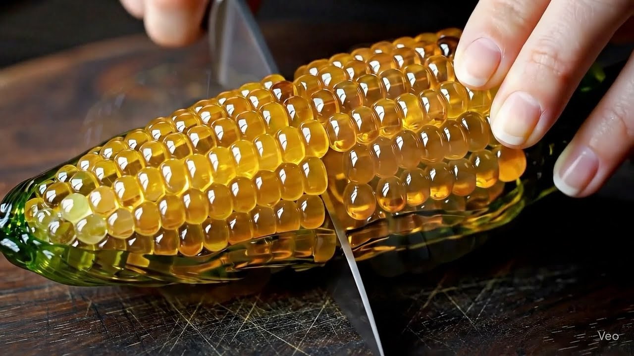 【ASMR】透明な野菜を切る音だけで癒される時間｜いろんなクリスタルカットまとめ