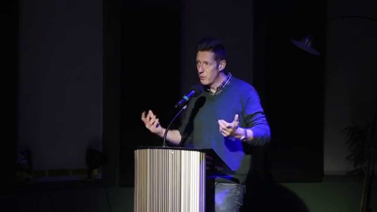 Screenwriter William Ivory welcomes everyone to the Restless Minds launch