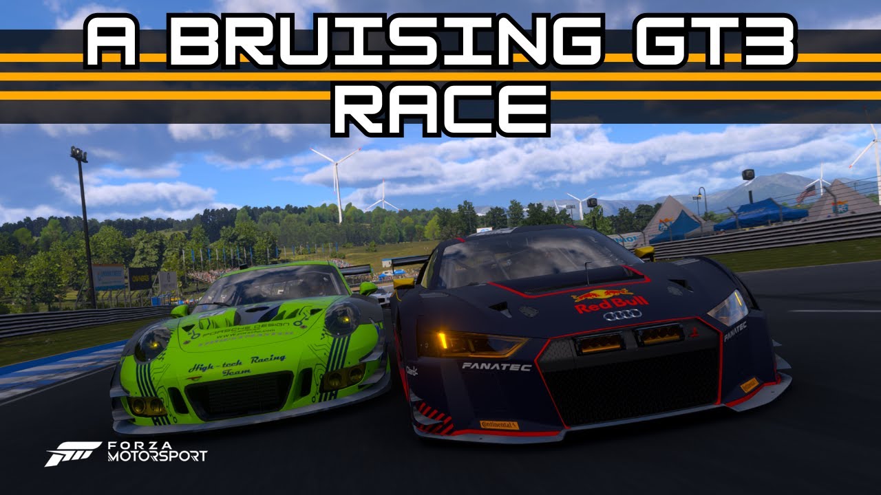 A bruising battle in this packed GT3 race | Grand Oak Raceway | Audi R8 LMS GT3 | Forza Motorsport