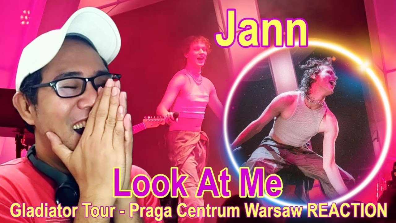 Jann - Look At Me - Gladiator Tour - Praga Centrum Warsaw REACTION