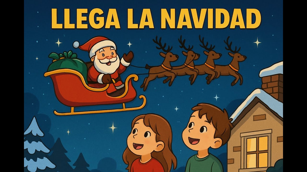 ¡YA LLEGA LA NAVIDAD! IT´S CHRISTMAS VIENE PAPÁ NOEL