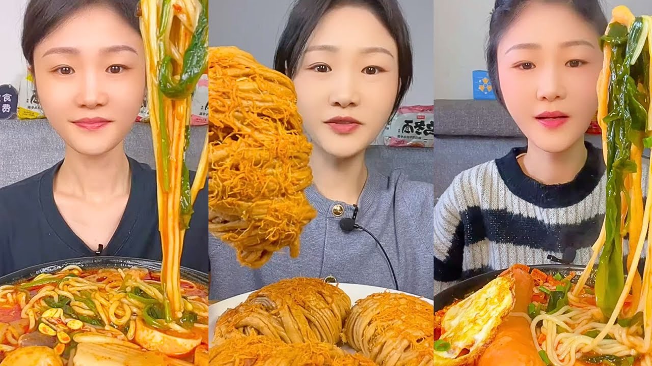 1 Hour ASMR Mukbang | Satisfying Eating Sounds for Sleep, Relaxation & Study #1133