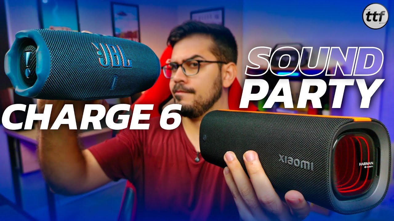 XIAOMI SOUND PARTY vs JBL CHARGE 6: Por Essa EU NÃO ESPERAVA! (Comparativo)