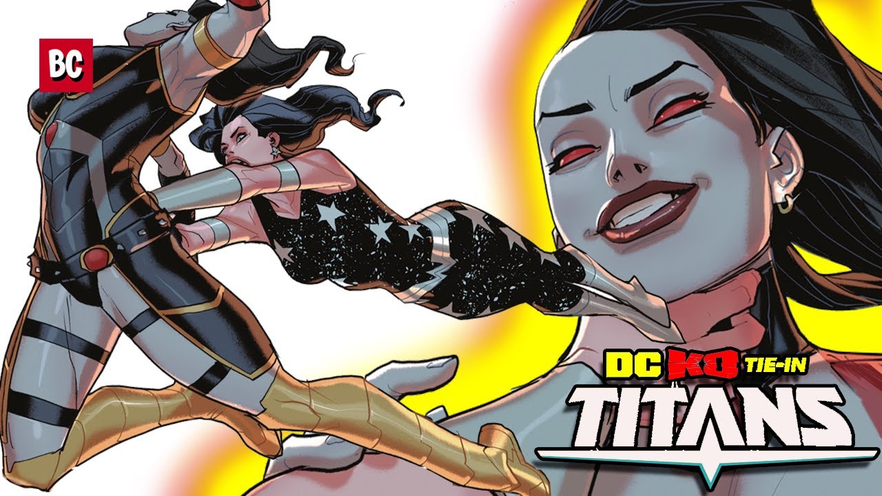 TITANS DC #31 | ¡BRUTAL! Donna Troy vs Grail (Tie In DC K.O.)