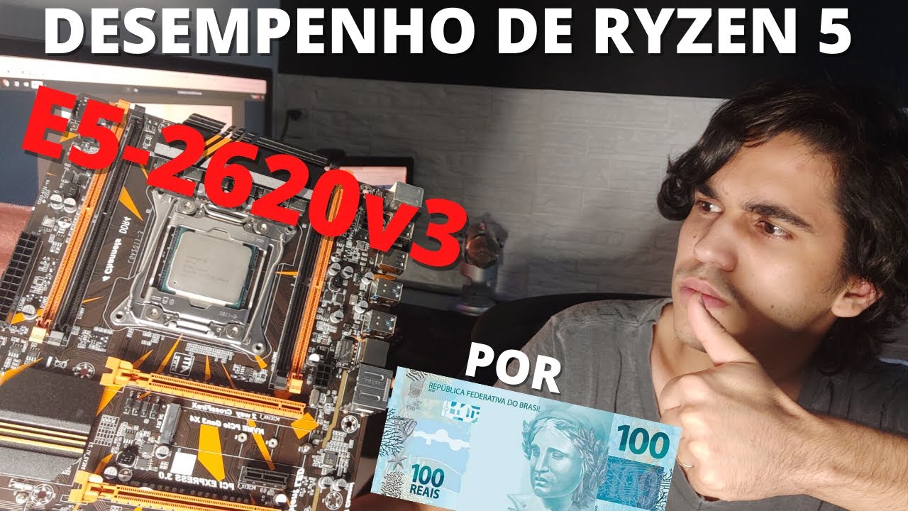 Vale a pena pegar Xeon? | Xeon E5-2620v3 x Ryzen 5 2600
