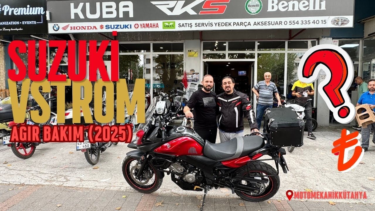 Suzuki VStrom 650 XT Ağır Bakım Maaliyeti Ne Kadar ?
