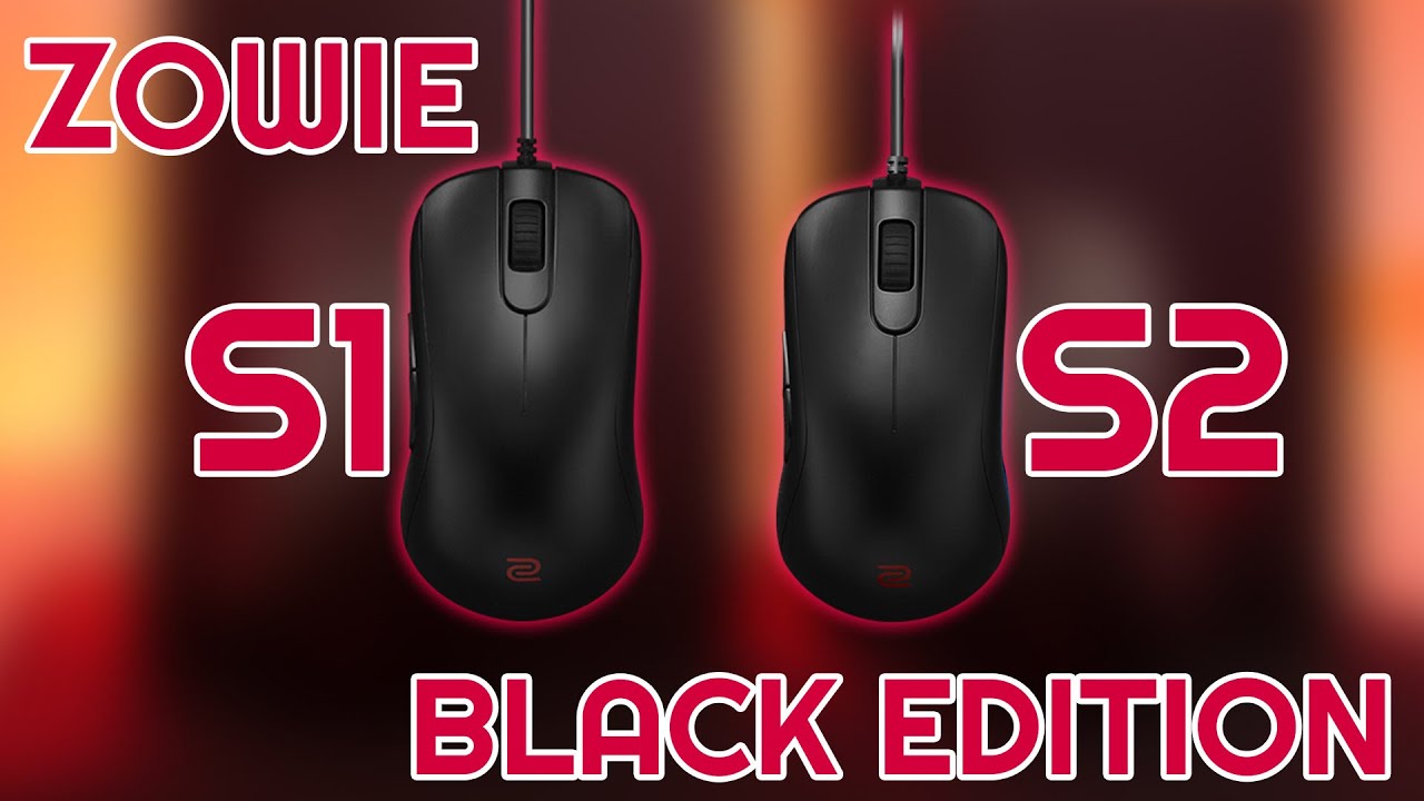 ZOWIE S1 & S2 Black Edition review