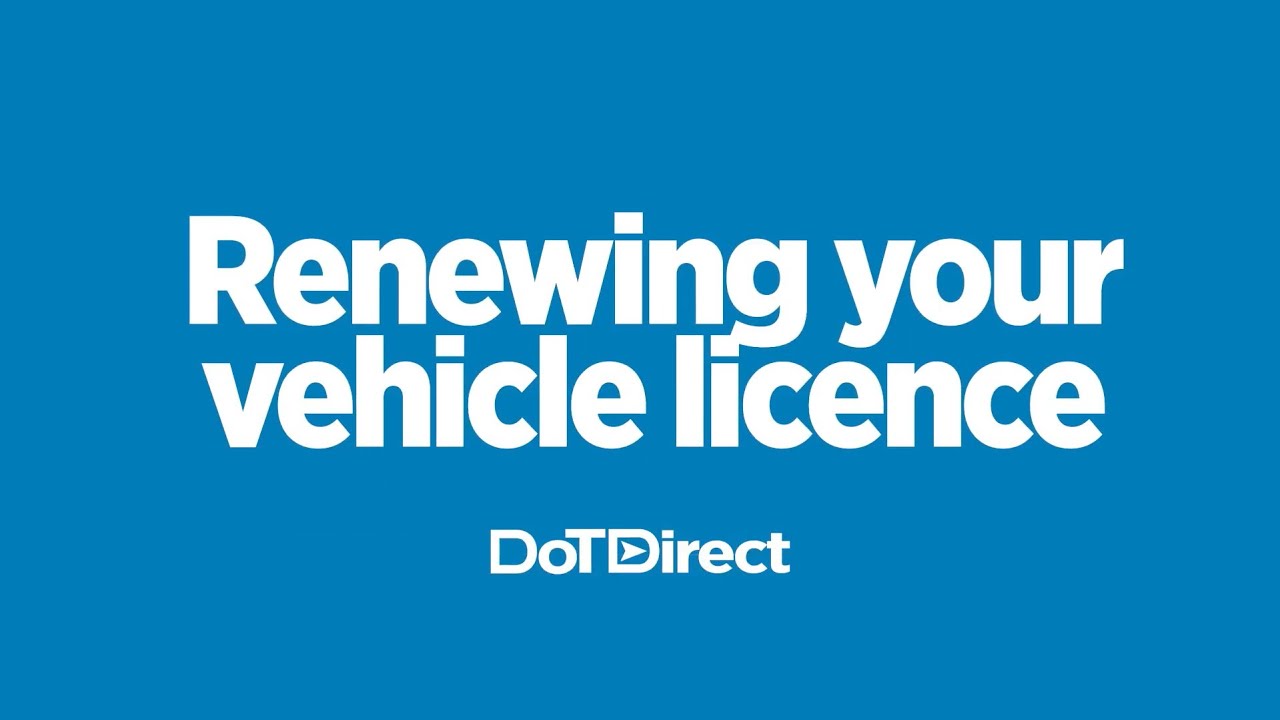 How to | Renew your vehicle licence online