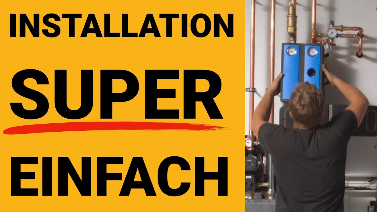 Heizungsinstallation mit SpeedPower3 - Montagevideo