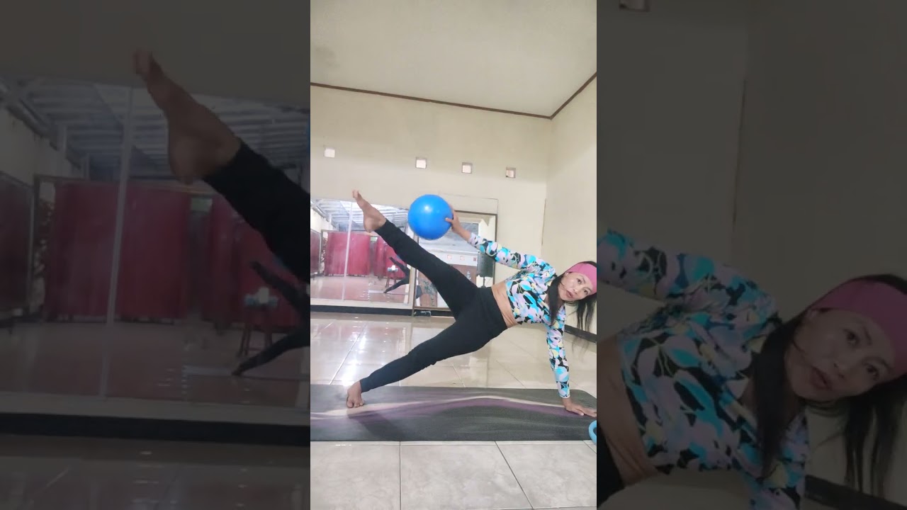 Matras pilates senam pembentukan body core workout agar langsing sixpack 