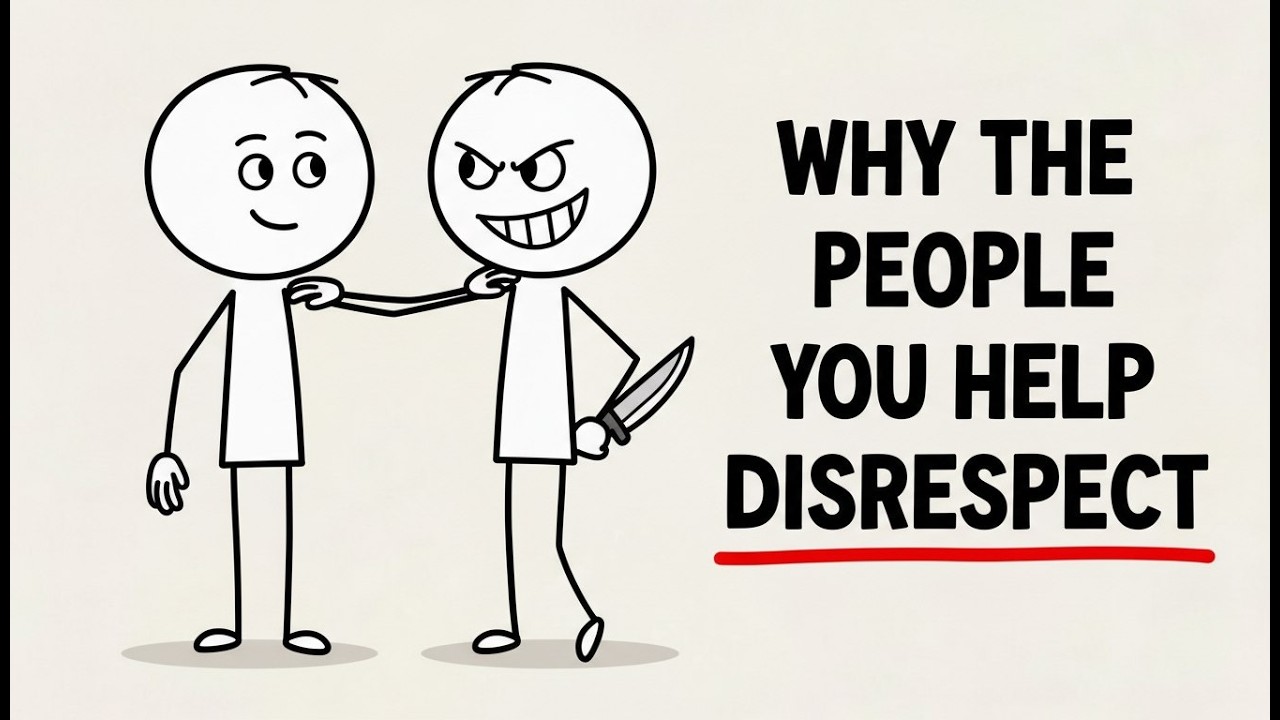 WHY People That You Helped ALWAYS Disrespect You