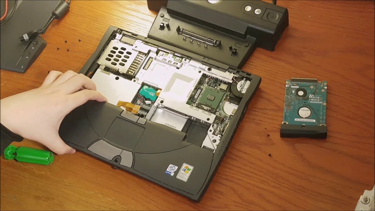 Dell Inspiron 4100 FULL restoration: Power button, hinges, and more