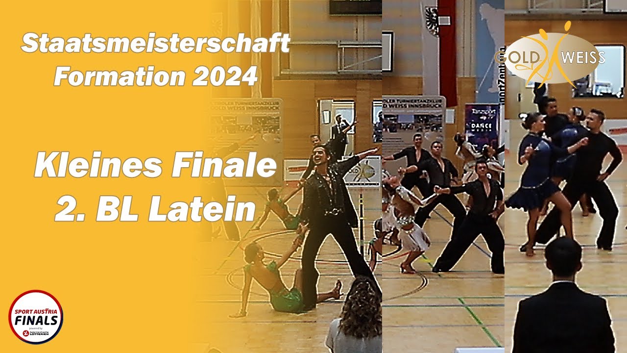 Kleines Finale 2. Bundesliga Lateinformationen | Staatsmeisterschaft Formation 2024