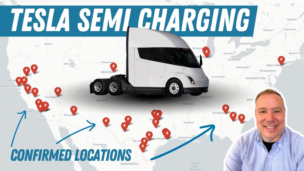 Tesla Partners w/ Pilot Flying J For Semi Truck Megacharger Network!