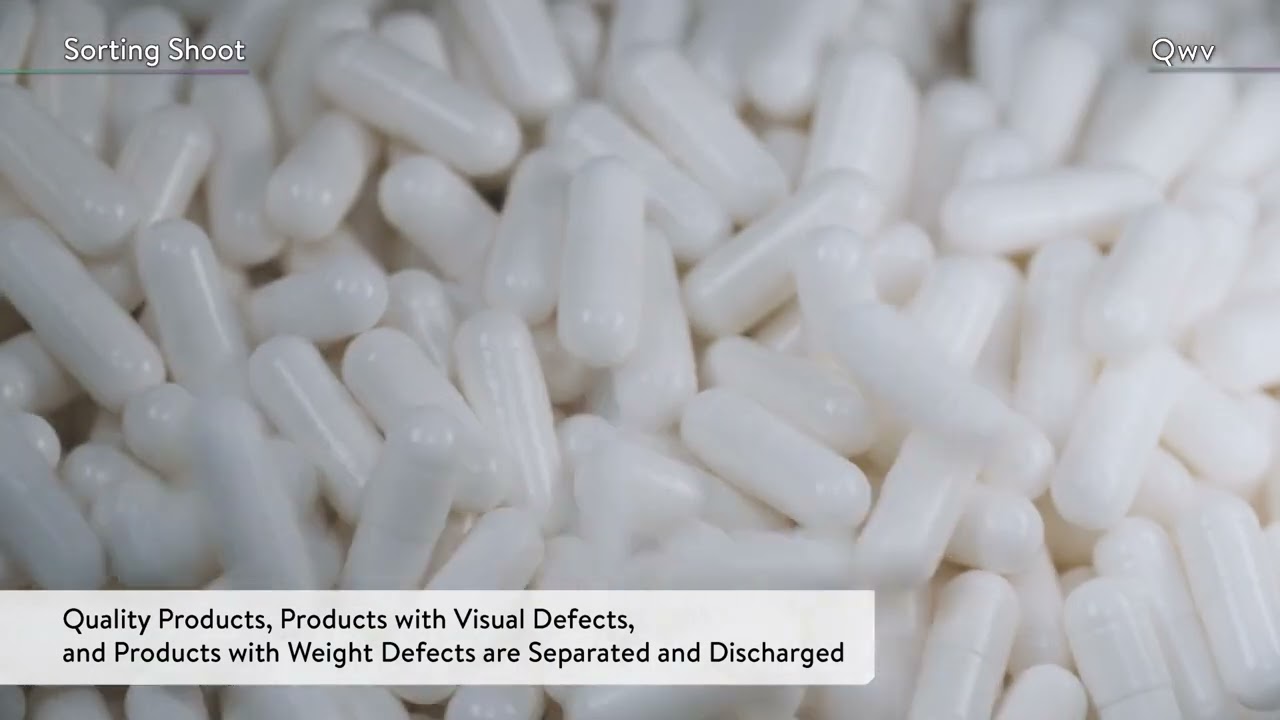 Qualicaps QWV Capsule Weight and Visual Inspection Machine