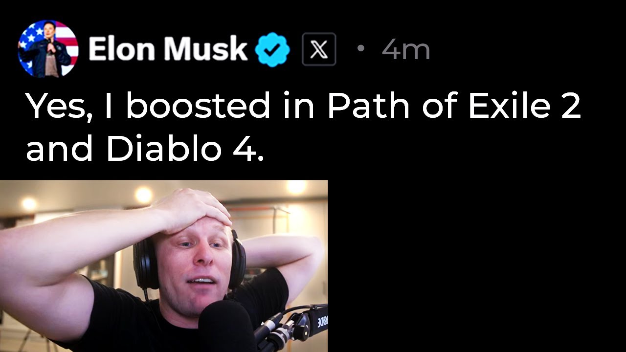 Elon Musk Openly ADMITS to Boosting in Video Games...
