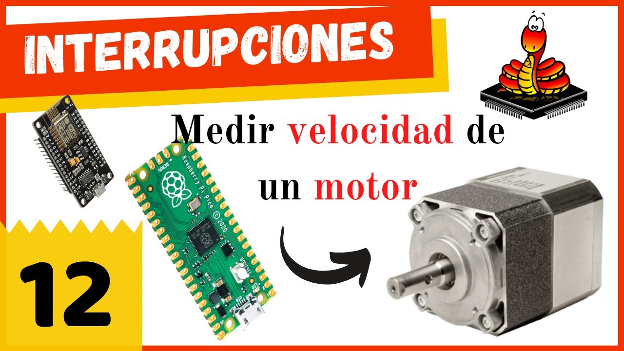Medir RPM de un Motor 🚗 INTERRUPCIONES [Raspberry Pi Pico - ESP] # 012