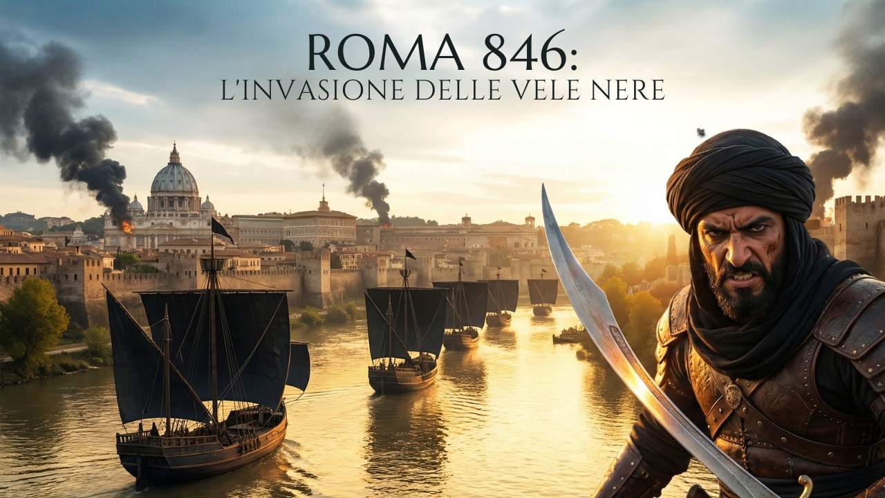 Vele Nere sul Tevere il Saccheggio Arabo a Roma dell'846 d.c.