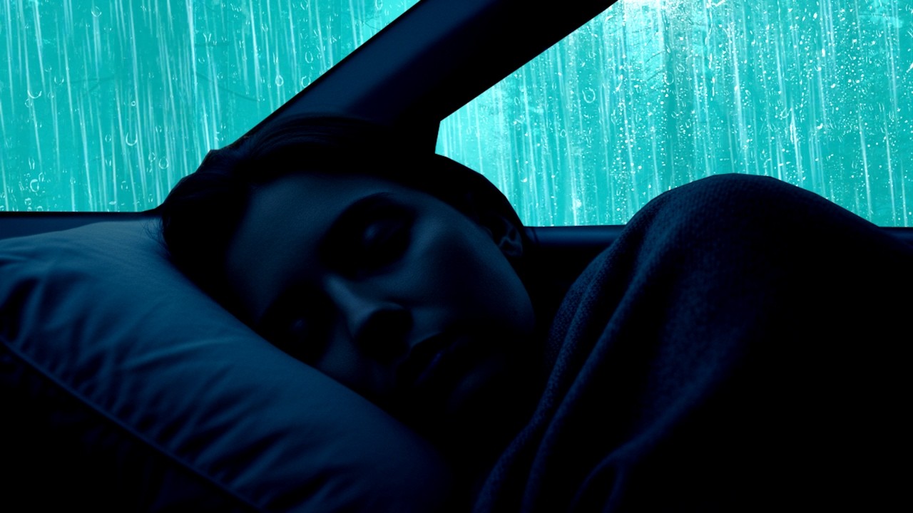 🌧️ Deep Sleep in Minutes with Whispering Rain & Rolling Thunder on a Warm Car Roof