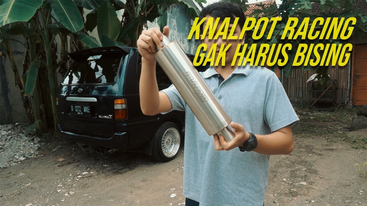 Pasang Resonator Racing Alpino si Kijang | Perbedaan Knalpot Racing Pakai Resonator & Tidak