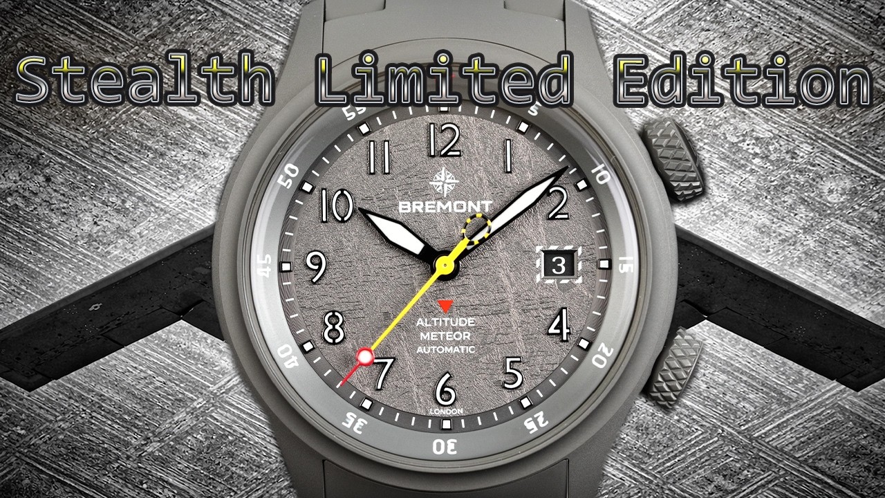 Подойдут ли вам часы Bremont Altitude MB Meteor Stealth Grey Limited Edition в качестве повседнев...