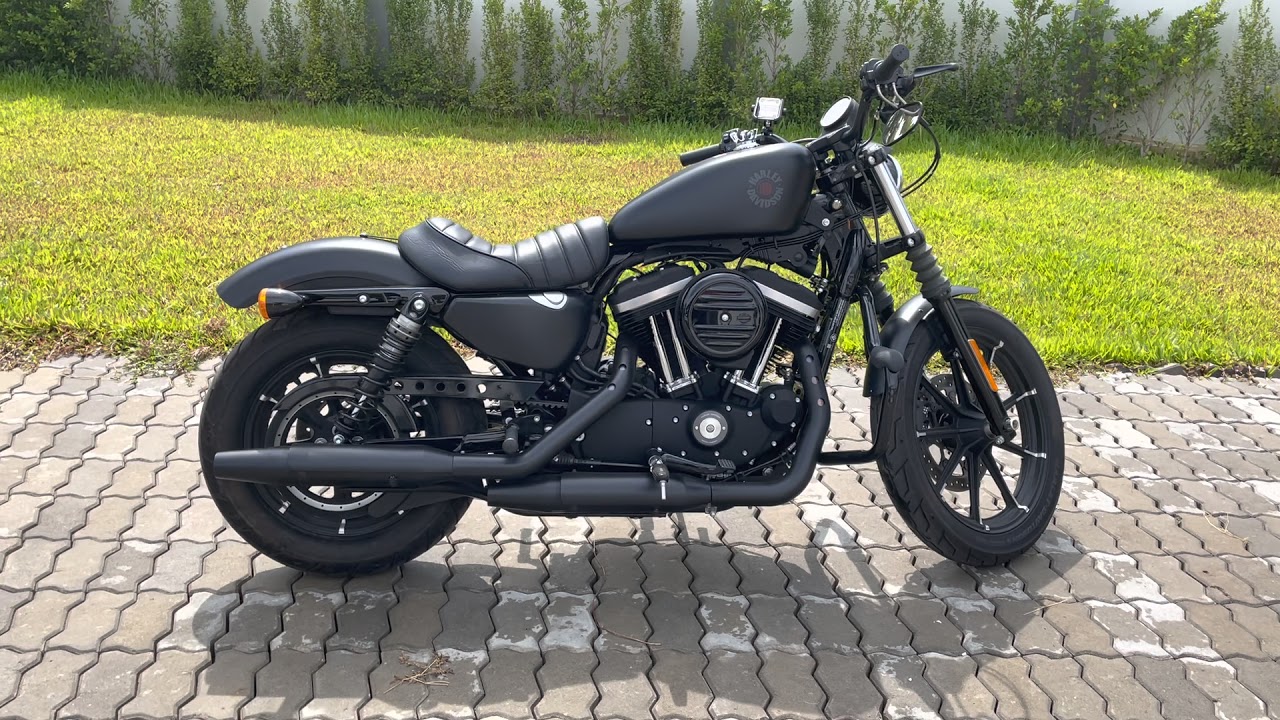 HD Iron 883 Sportster 2021 Stock Exhaust Sound Check