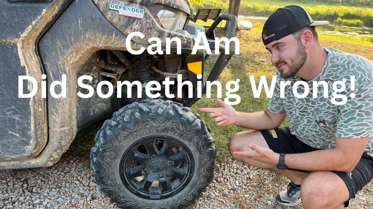 Большие шины Can Am Defender HD10 СТОП!!
