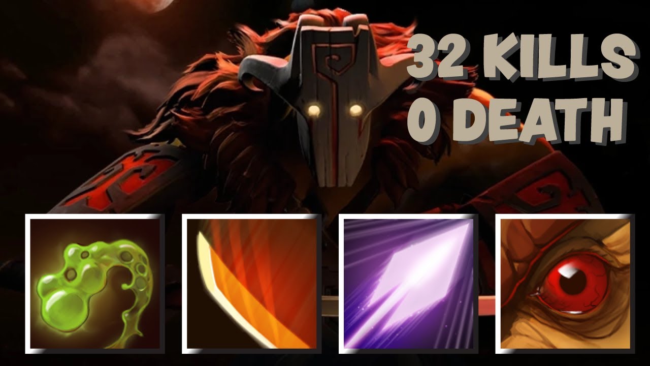32 kills 0 death | Psi-blades Juggernaut [Dota 2 Ability Draft]