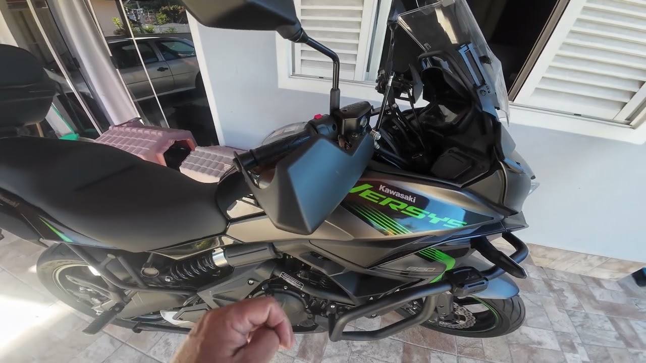 Versys 650 2025 | Acessórios instalados