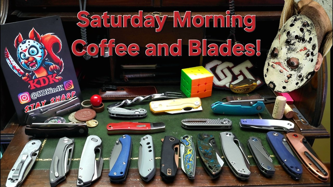 Morning Coffee and Knives!