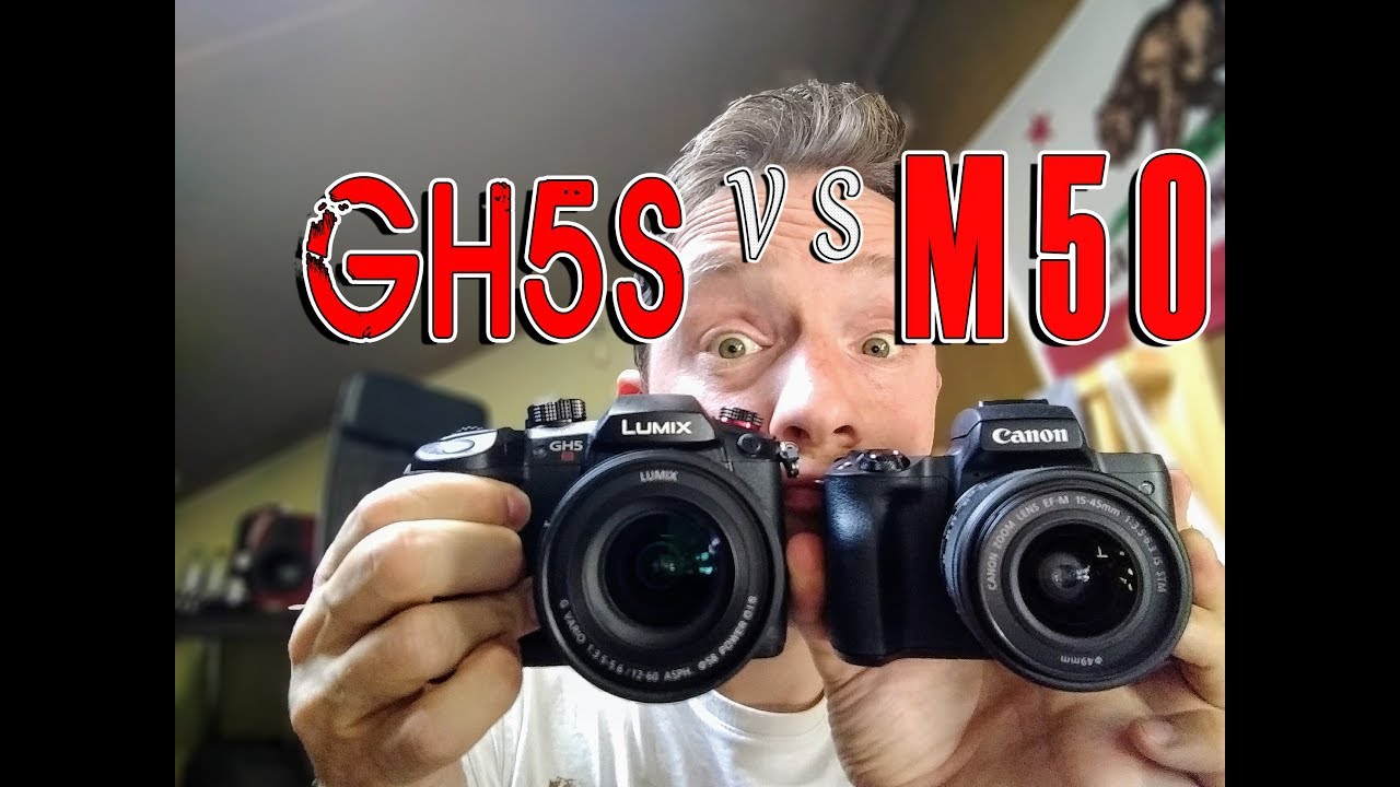 Panasonic GH5s VS Canon M50!? 😁