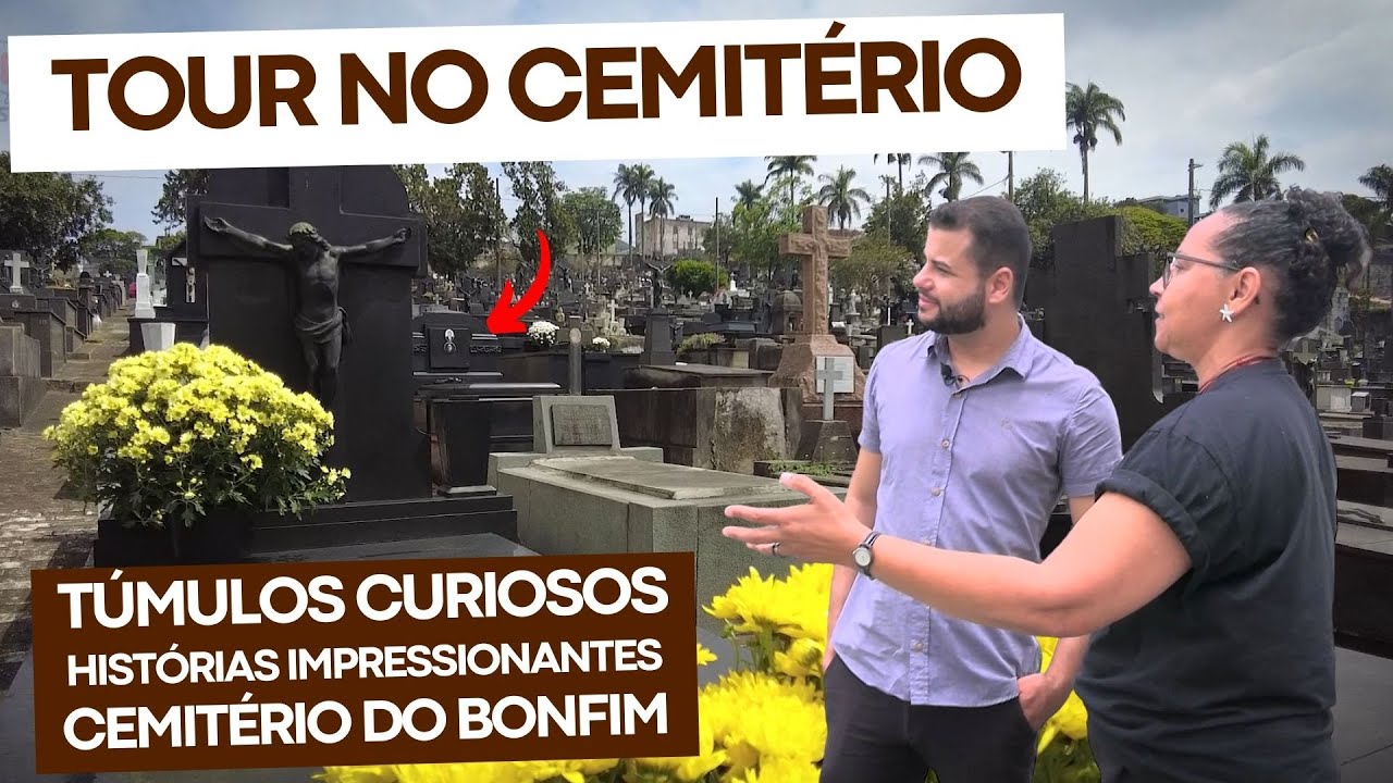 TOUR NO CEMITÉRIO - CURIOSIDADES IMPRESSIONANTES