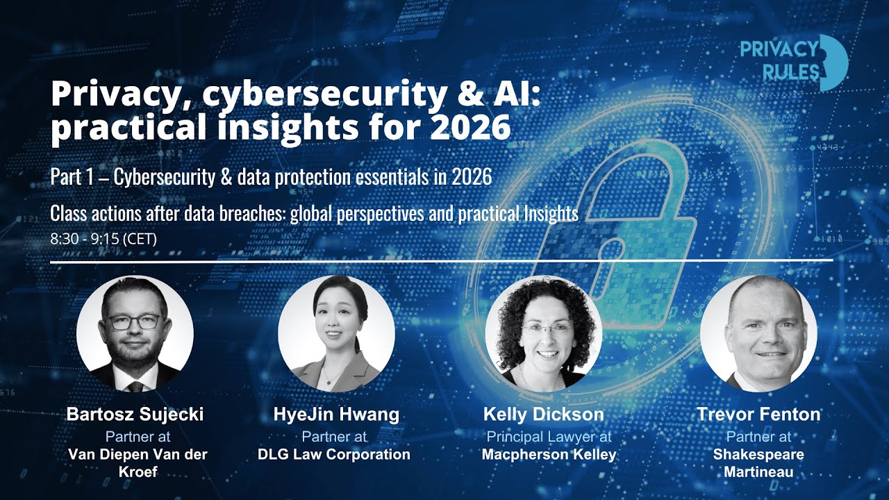 Class actions after data breaches: global perspectives and practical Insights