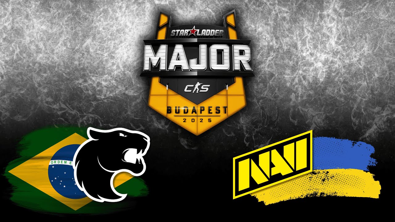 [BR] FURIA vs NAVI | MAJOR STARLADDER BUDAPEST 2025 | QUARTAS DE FINAL (COM IMAGENS)
