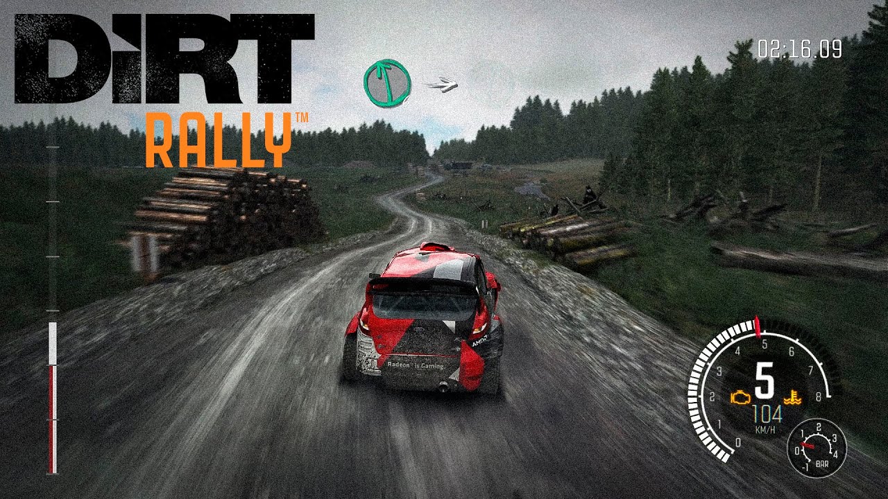 DiRT Rally: Финал элитного чемпионата в Уэльсе на Ford Fiesta RS