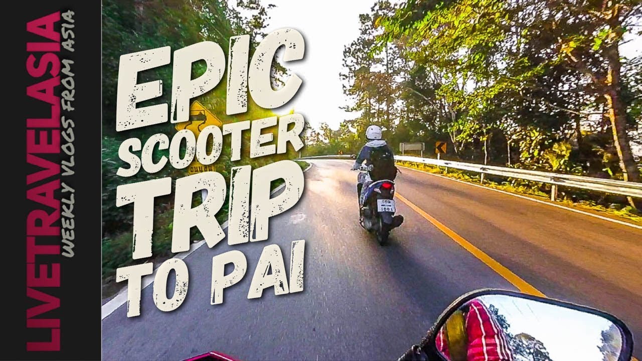 How to get to Pai on a Scooter *Exhausting AF!*