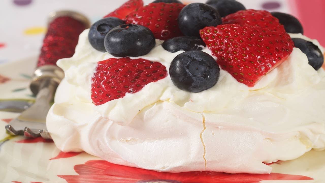 Mini Pavlovas Recipe Demonstration - Joyofbaking.com