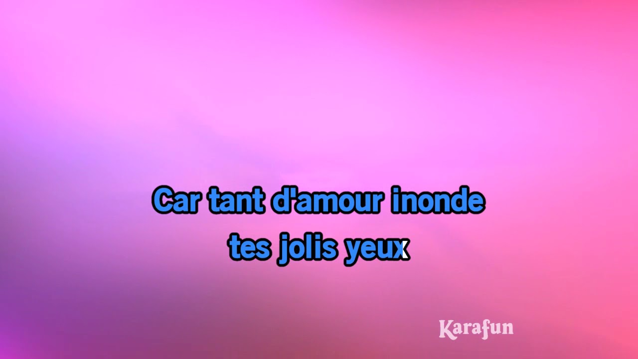 Karaoké Maman, la plus belle du monde - Luis Mariano *