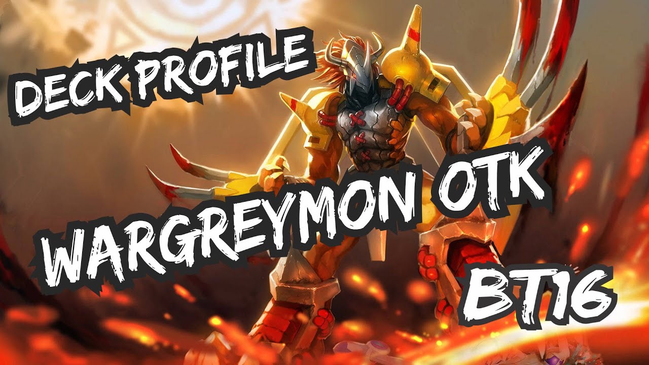 Digimon TCG | WarGreymon OTK Deck Profile | BT16