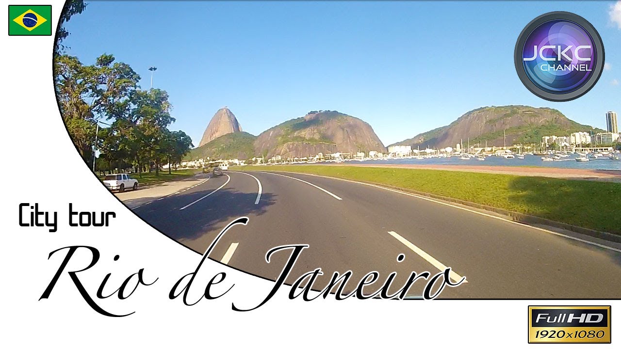 Passeio de carro no Rio de Janeiro. City tour in Rio - Music by JCKC and Tunguska EMS