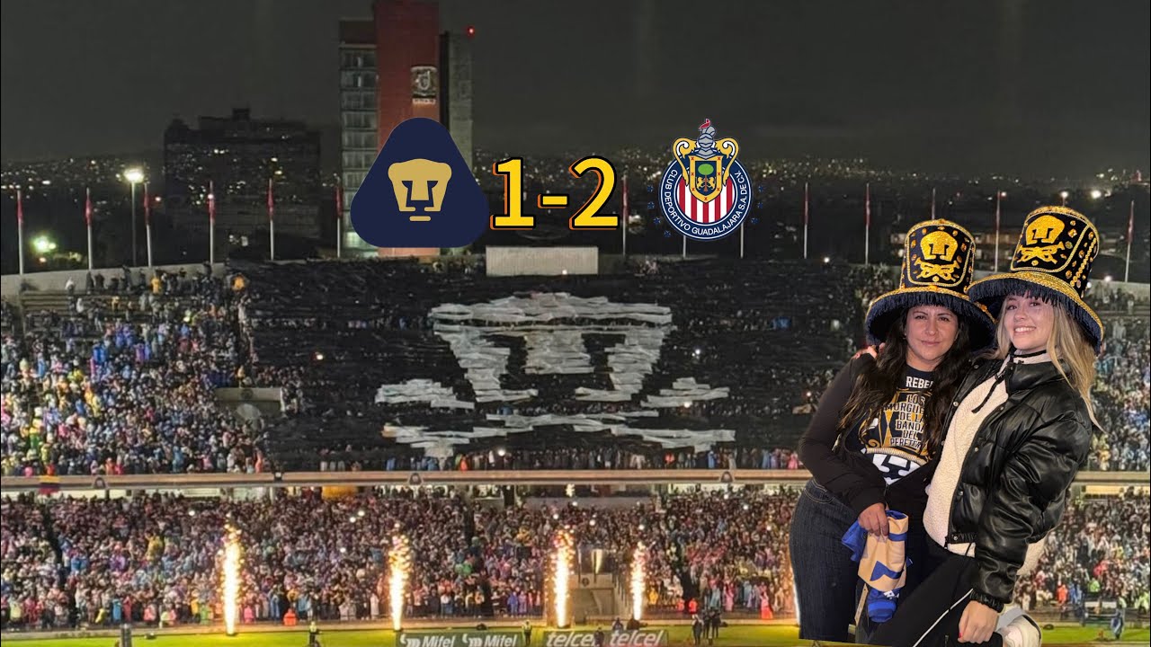 MiniVlog | 🐾 PUMAS vs Chivas 🐐| LBDP LO HACE OTRA VEZ | MOSAICO y del partido ni hablamos 🙃 | Yeyé 