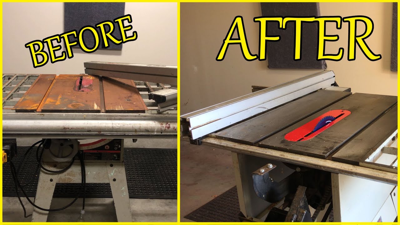 Restoring my grandfathers table saw