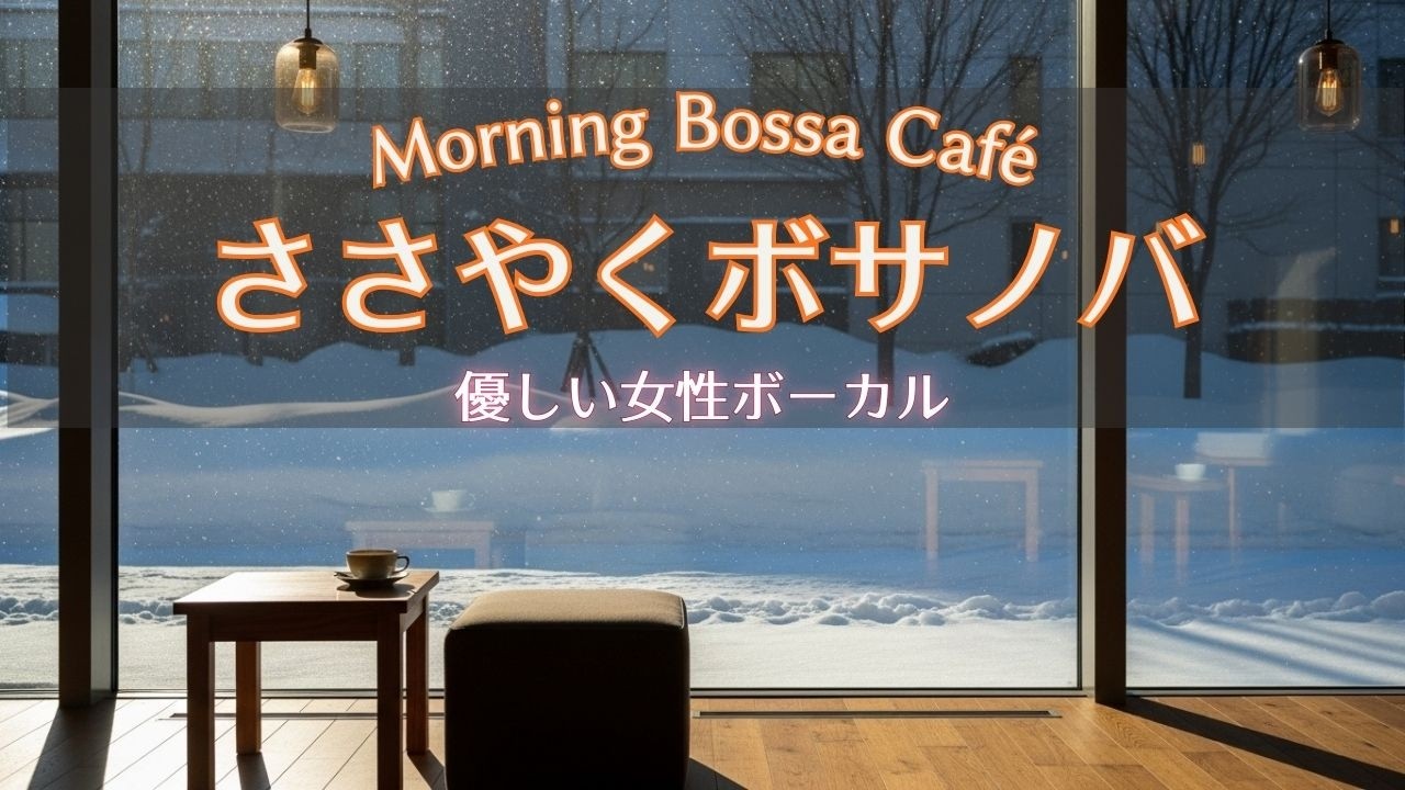朝に目覚める心 ❄️ やさしい女性ボーカル×ピアノボサノバ｜集中・勉強用