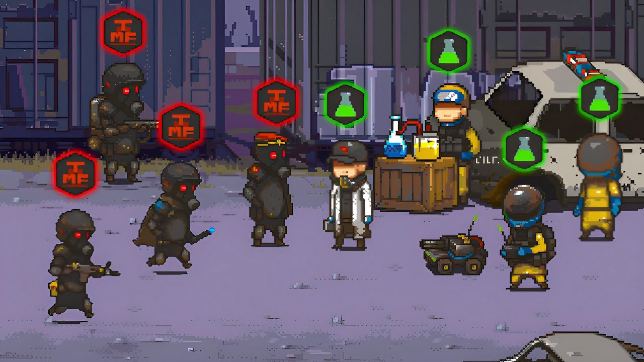 TMF VS SCIENTISTS WHICH IS THE BEST TEAM? - Dead Ahead Zombie Warfare