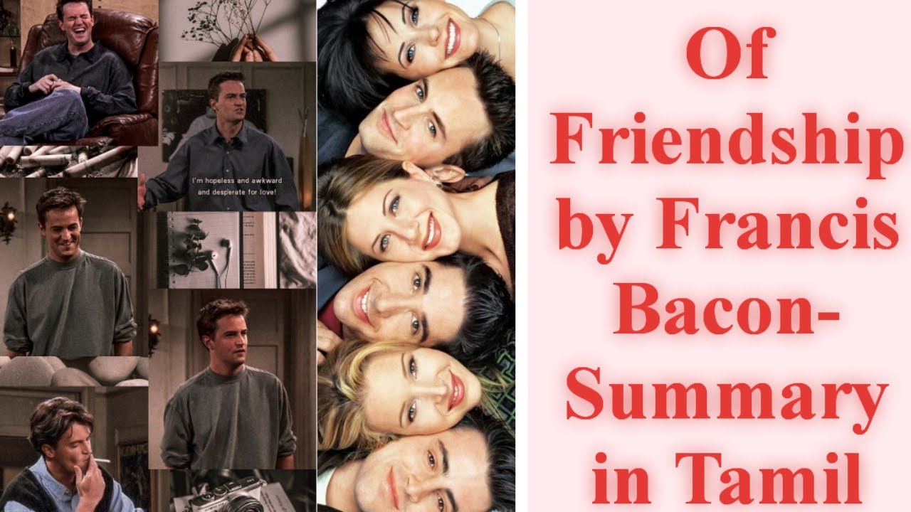 Of Friendship by Bacon | Of Friendship summary in Tamil | Bacon Essays| General English | GR